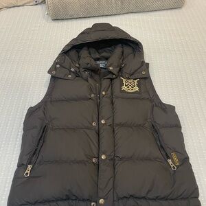 Polo by Ralph Lauren Black Puffer Vest